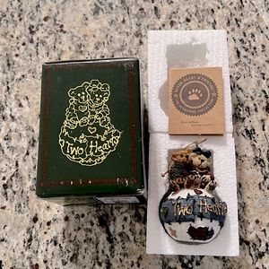 Vintage Boyds Bear Collection George & Gracie Forever Ornament 1995 Original Box